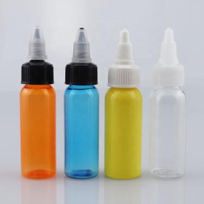 Food Grade Vape Oil 80ml Twist Top Plastic Squeeze Bottles