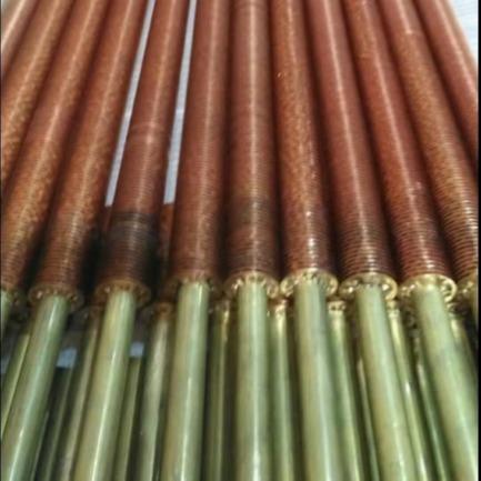 DELLOK Aluminium Fin Rolling Technology Low Fin Tube with High Heat Transfer Efficiency