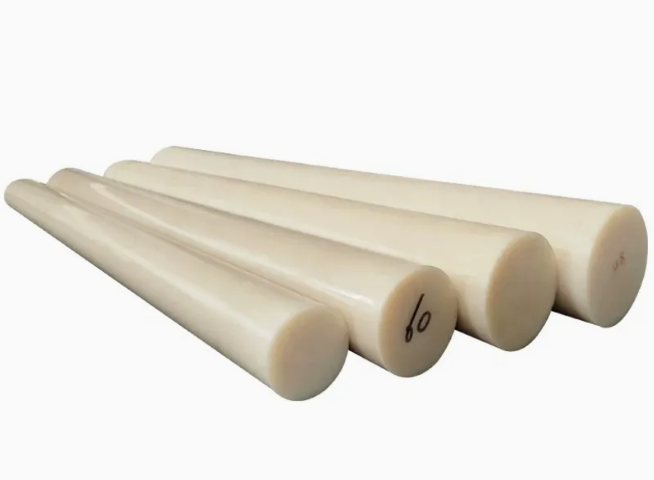 Smooth Surface Nylon Plastic Rod for High Voltage and R110-120M91-M88 Hardness Performance