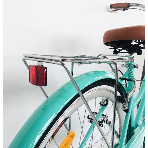 700C Hi-Ten Steel Frame USA OEM Women City Bike with 7 Speeds and Aluminum Alloy Rims