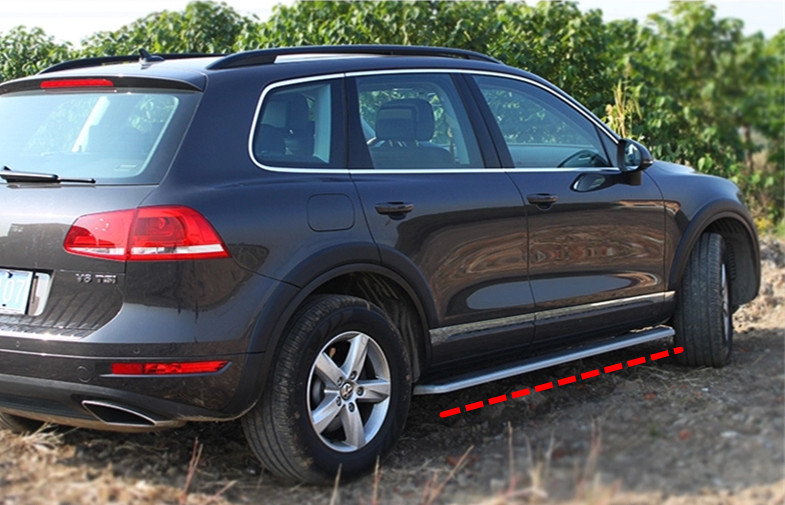 Volkswagen Touareg 2011 Автомобильная дорожная доска, OEM стиль Алюминиевая сплав боковой шаг