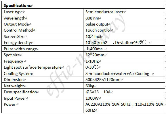 laser hair removal machine for home