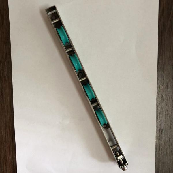 OEM Logo 248mm Stainless Steel 201 Nylon 4 Wheel Roller for Sliding Window or Door