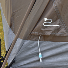 6 Person Dome Camping Tent With 190T Silver Plasters Rainfly