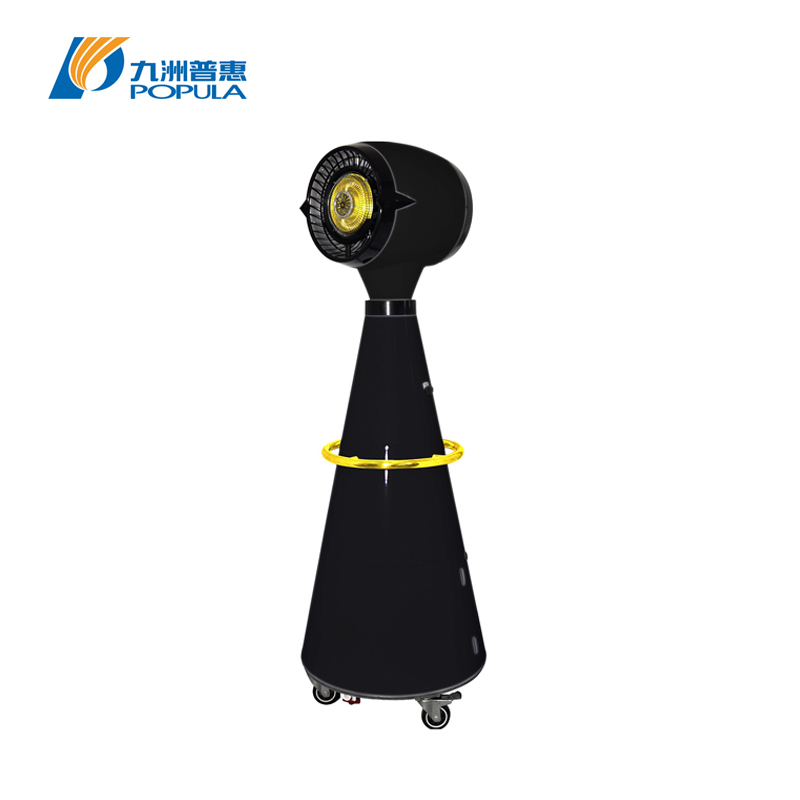 Layered Body Design Centrifugal Misting Cooling Fan With DC Fully Enclosed Motor