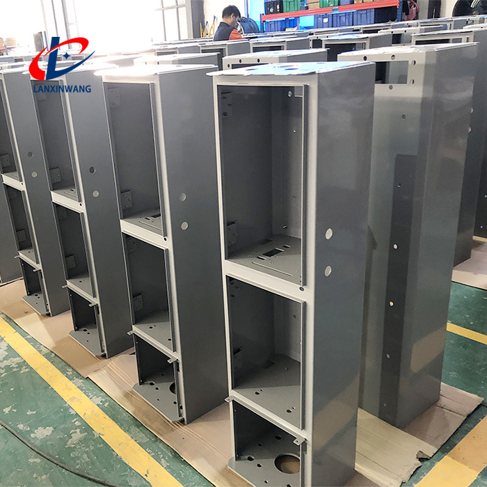 Custom Cabinets Metal Fabrication for Automatic Vehicle Identification Terminals