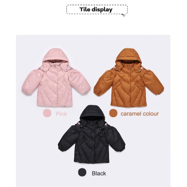 Winter Goose Girls Infant Vest Kids Packable Jacket Children's Down Coats Girls Parka