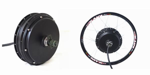 High Torque Electric Bike Hub Motor 5T*24 Windings For Enduro Ebike