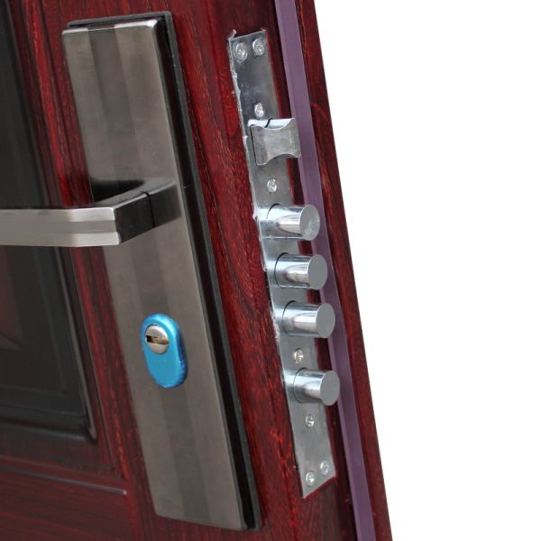 Customizable Durable Security Entrance Door Steel Residential Entry Door