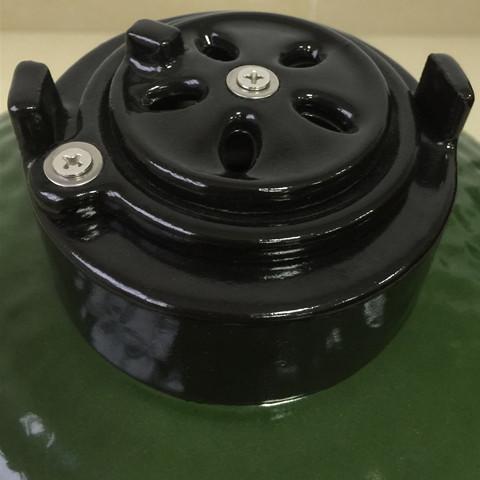 13 Inch Adjustable Height  Mini Kamado Barbecue Grill Smoker