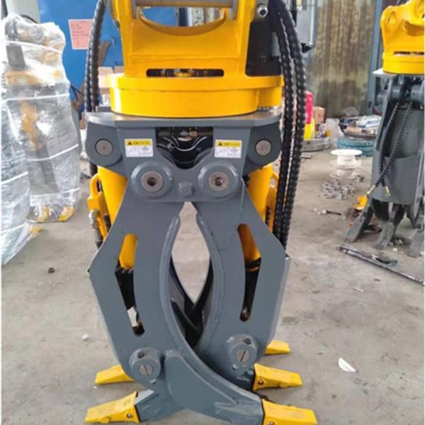 настраиваемый двойной цилиндр 360 вращающийся гидравлический сцепление телескопическая застежка руки деревянный сцепление ведро для экскаватора