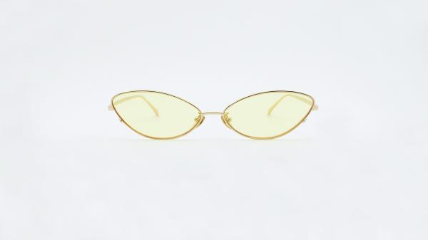 Small Cateye shape Sunglasses Men Women metal Summer outdoor fashion Eyeglasses UV 400