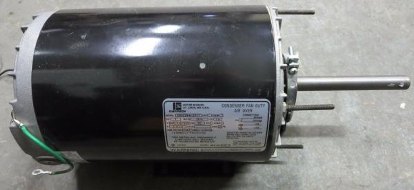 Motor de C.A. 1 HP da fase K63ZZWN-3977 monofásica 208-230/460 VAC 60 hertz 5,1/2,6 ampères 1075 RPM