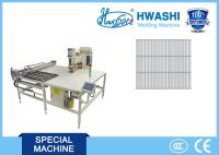 Hwashi fonte de energia trifásica soldada automática do alimentador da linha central da máquina X Y da rede de arame de 12 volts