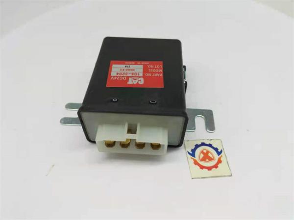 Relé de controle 104-3204 da segurança do tempo de atraso da máquina escavadora de CATE320B