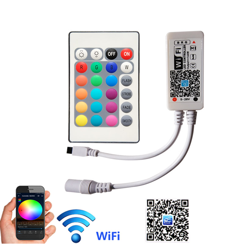 Света ленты DC12V RGB 60leds/M SMD 5050 водоустойчивые Wifi