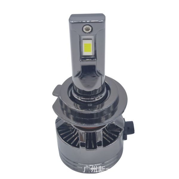 Zinc Alloy Auto LED Headlight High Low Beam 4500LM Bright Wide Voltage Bulbs for Cars