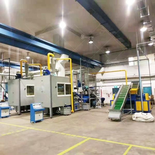 TV Boards Recycling Line 1000 kg/h Printed Circuit Board Motherboard Recycling Machine