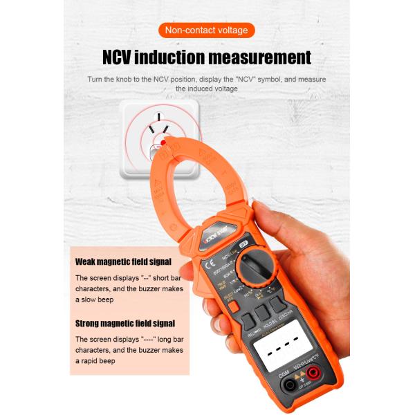 VFC True RMS NCV VICTOR 1000V 1000A Digital Clamp Meter 5999 Counts