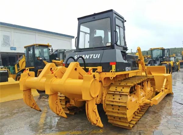 Used SHANTUI Bulldozer 160 Hp Forest Log Type Crawler Dozer SD16  For Sale