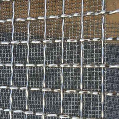 0.8mm 65Mn Mining Vibrating Stainless Steel Crimped Wire Mesh High Manganese