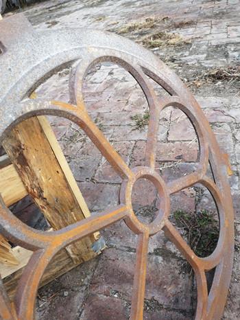Circle Classical Architectural Antique Round Window Frame For Old House H60xW60CM