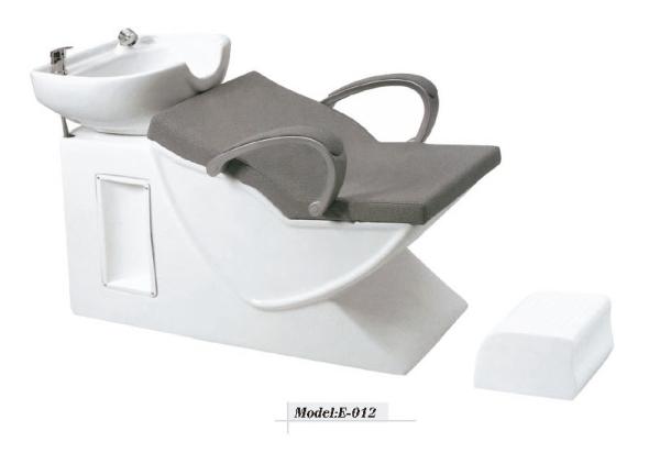 shampoo bed ,shampoo chair ,fibreglass shampoo bed E-012
