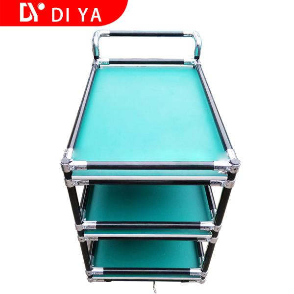 Chrome Lean Pipe Connector ESD Pipe Joint Lean System Accessories for Workbench and Trolley Cart