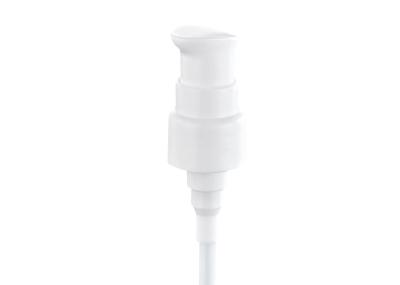 Customized Cosmetic Treatment Pumps White Smooth Sided Serum Dispenser