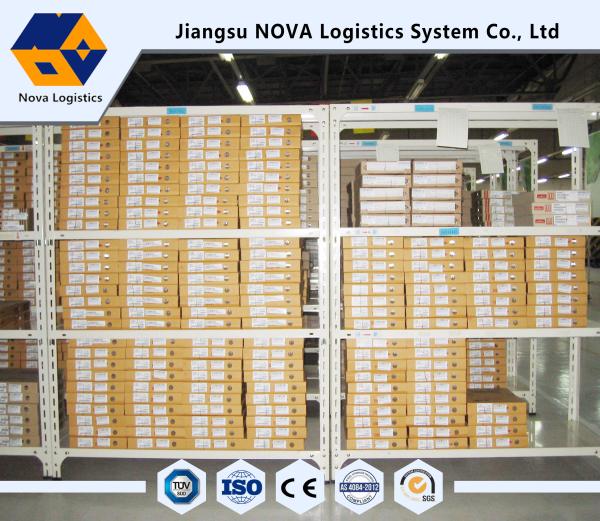 Multi agregado familiar do shelving do dever da luz da série, shelving de aço aparafusado do pó revestimento eletrostático