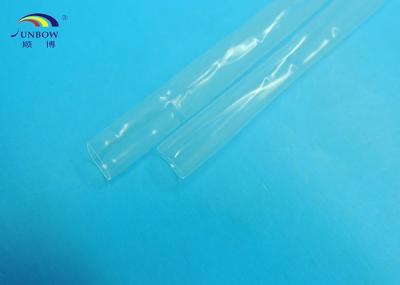 Flame Retardent 2:1 Shrink Ratio FEP Heat Shrinkable Tube Clear Plastic Tubing for Insulation and Sheath