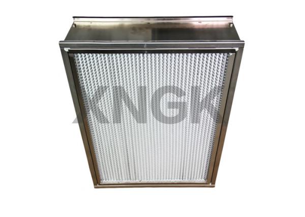 High Air Flow Rate Folded Hepa Panel Filter，Hepa Ulpa Filters Pharmaceutical Industry