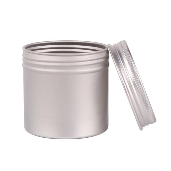 Food Grade Mint Candy Tea Aluminum Canisters Screw Lid Aluminum Cream Jar