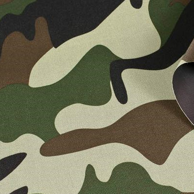 Polyester/Cotton 65/35 Printing Waterproof Dark Green Uniform Fabric for and Uniforms