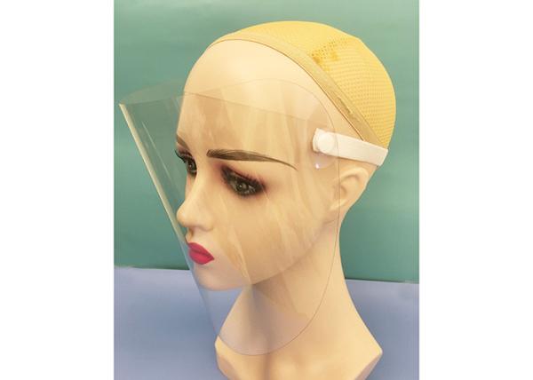 Adult Clear Plastic Medical Anti Fog Face Shield Visor Anti Glare Moveable Face Shield