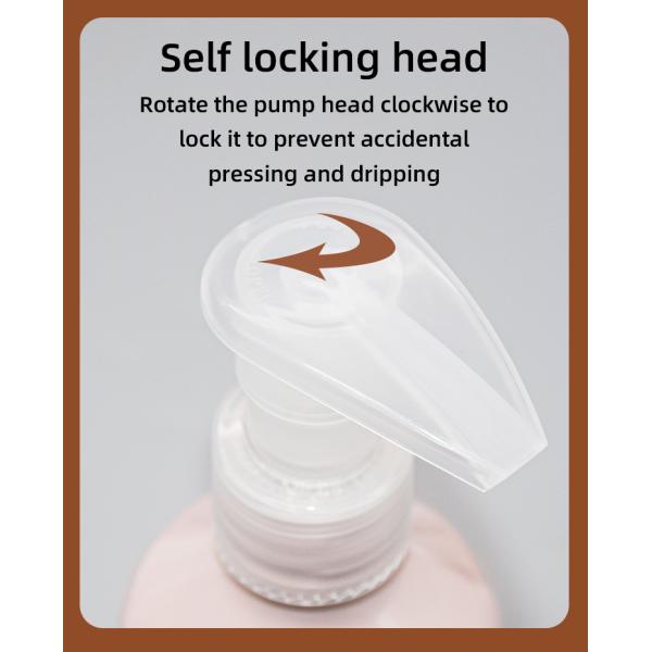 PP MONO Material PET Daily Chemical Lotion Pump Bottle 2cc 24-410 / 28-410