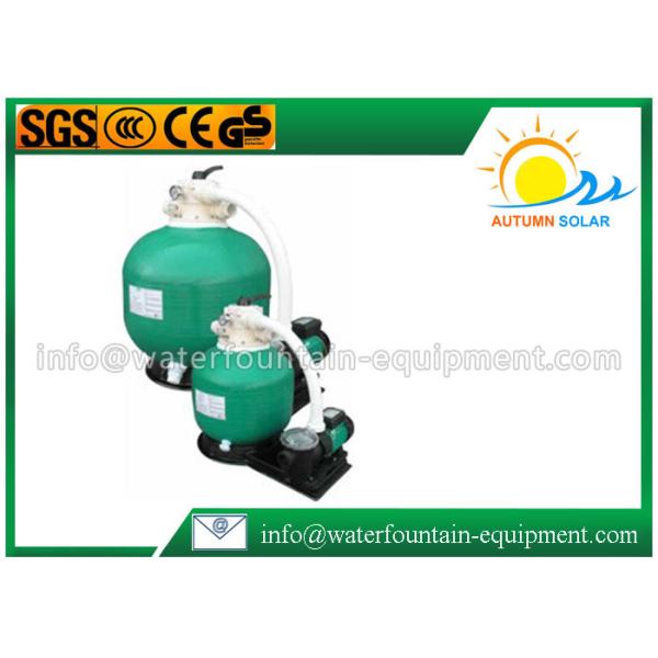 Centrifugal Commercial Sand Filters For Swimming Pool , Fibreglass Sand Pool Filter