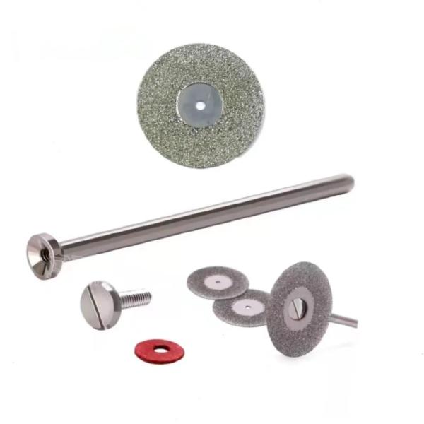 Ультратонкий сцинтерованный бриллиантовый режущий диск двусторонний зубной бриллиантовый диск