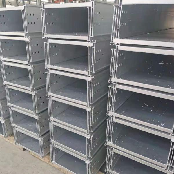 Rectangular Molded Cable Tray 50mm For Customizable Cable Solutions Electric Cable Trunking