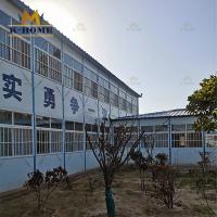 Monte rapidamente e facilmente o escritório provisório da casa pré-fabricada para o canteiro de obras