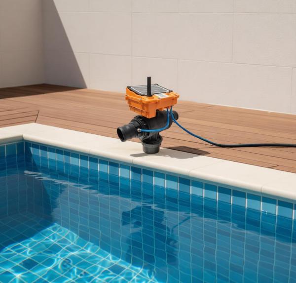Etrany LORA  Intelligent Wireless Solar Powered Electric Ball Valve for Vast Agriculture Remote Water Control