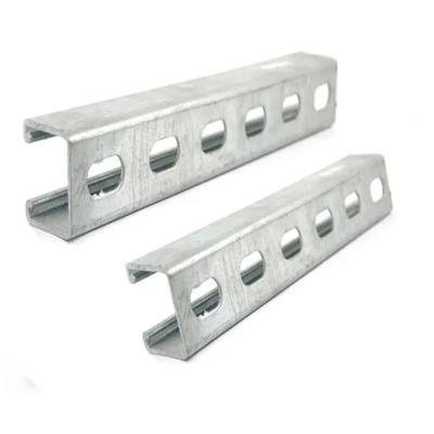 Heat Resistant Slotted 304SS Stainless Steel Unistrut 10 Ft 8 Ft 6.5ft U Channel