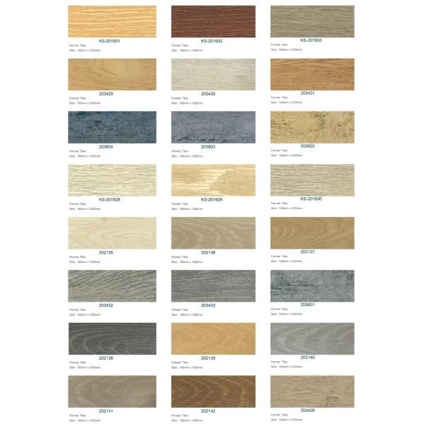 Indoor Luxury Vinyl Parquet Flooring 2.5mm 3.0mm LVT Plank Flooring