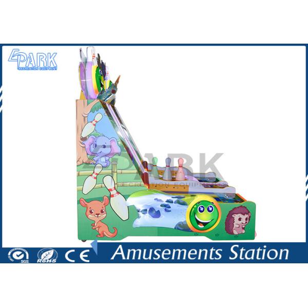 Indoor Bowling Arcade Machine 2 Player 42 Inch HD LCD Three Theme Scenes