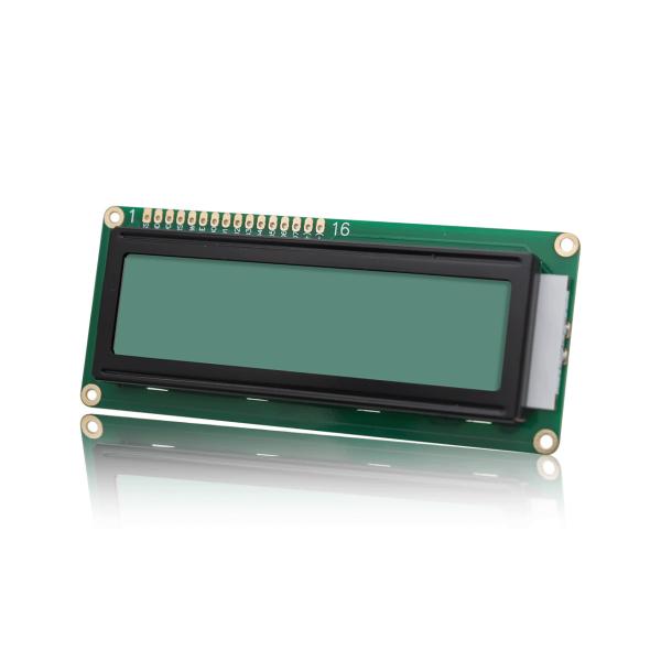 luminoso do módulo STN+ Gray Serial With Yellow Green da exposição do LCD do caráter 16x2