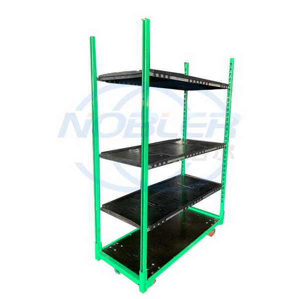 1350*565*1900mm métal hollandais fleur chariot quatre roues pour serre jardin ferme