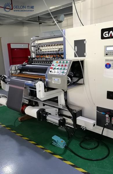 Automatic PLC Control Electrode Slitting Machine EV Battery Electrode Slitting Equipment