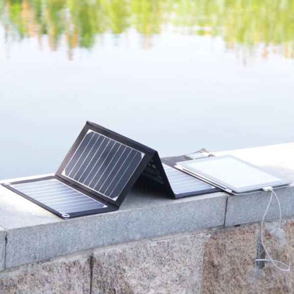 Dual USB Charger 20W Foldable Solar Panel Bag Fold Away Solar Panels Lightweight