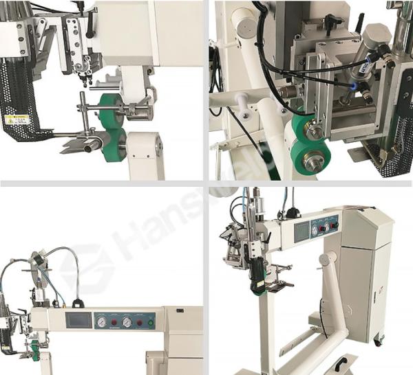 60Hz Hansweld Hot Air Seam Sealing Machine Hot Jet PVC Welder 800 Mm