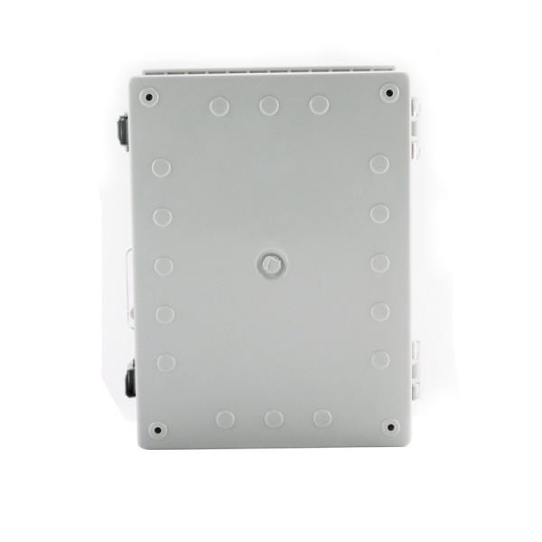 210x160x100mm / 8.26x6.30x3.93 IP65 ABS Plastic Enclosure with Hinged Cover in Transparent